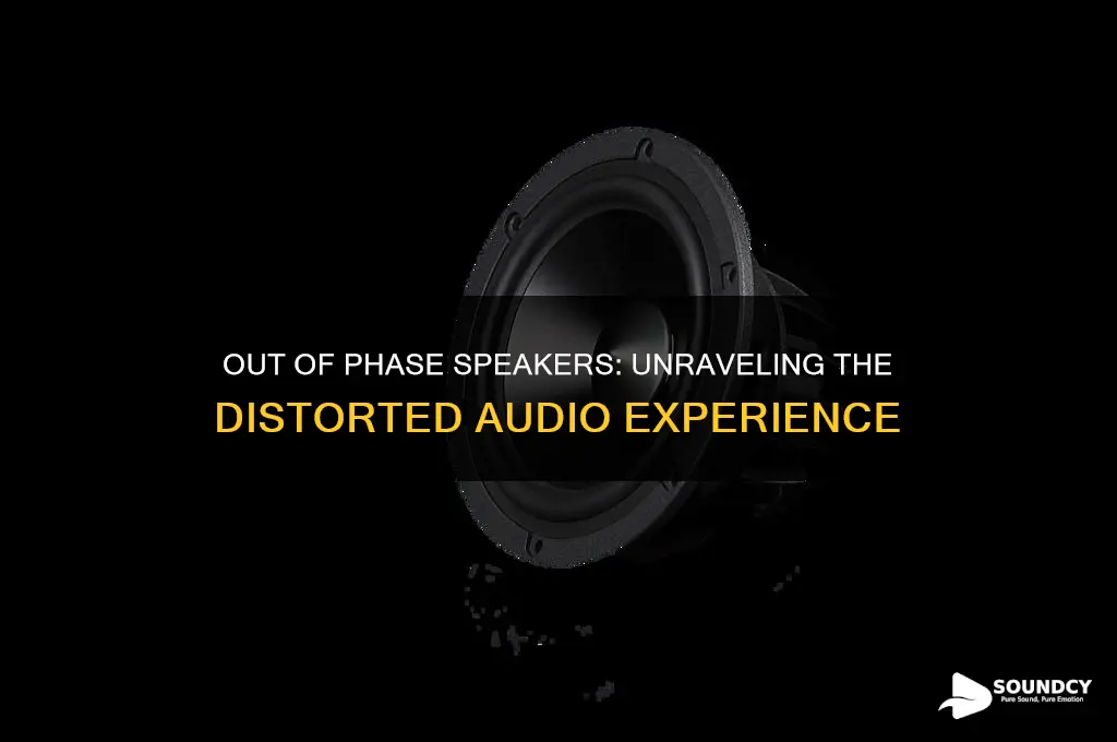 how out of phase speakers sound