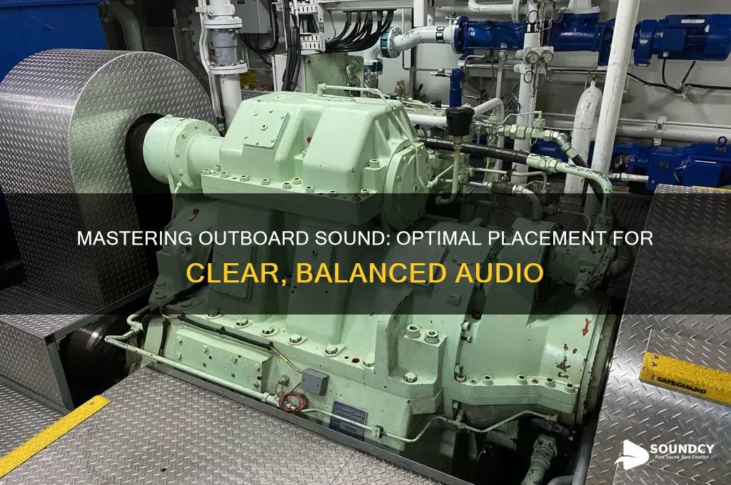 how outboard should an sound