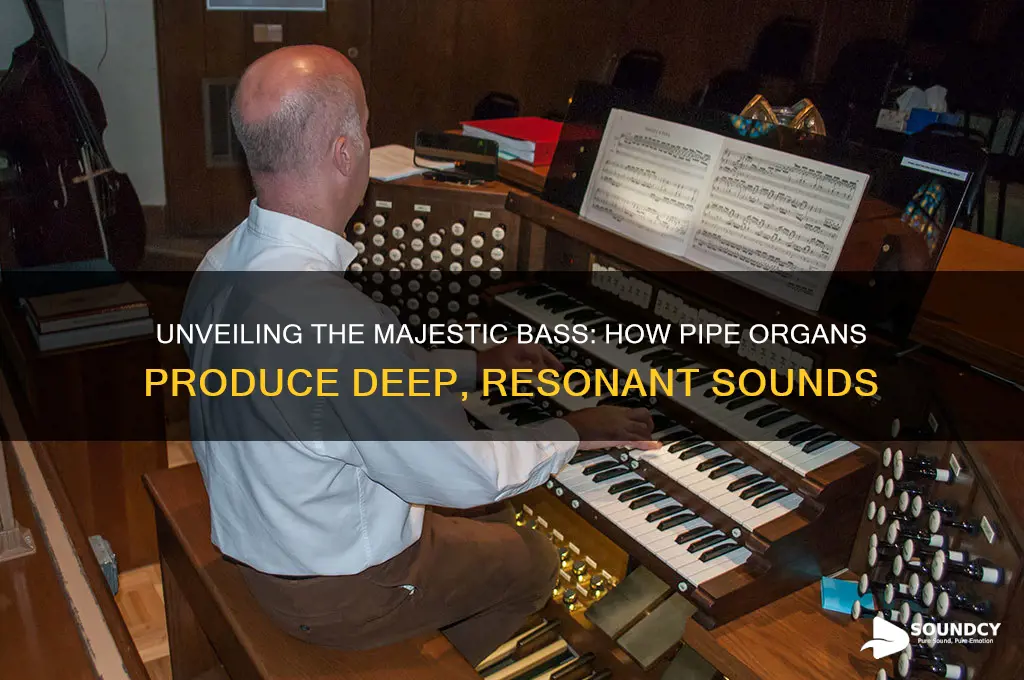 how pipe organ sound so low
