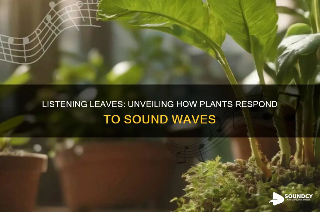 how plants respond to sound
