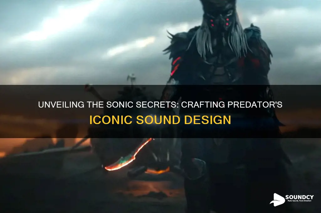 how producers made predator sound