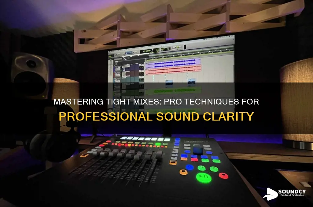 how proffesional mixes sound so tight