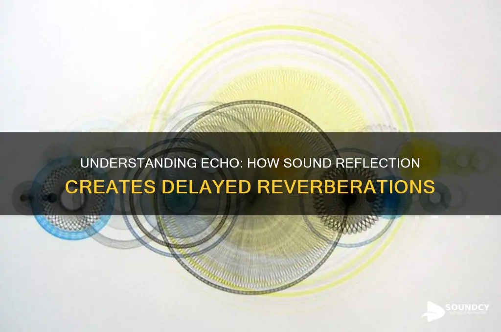 how reflection of sound produce echo