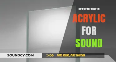 Acrylic's Acoustic Reflection: Exploring Sound Behavior and Material Properties
