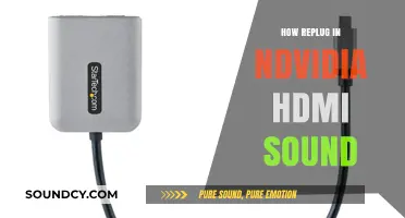Replug and Fix: Resolving Nvidia HDMI Sound Issues Easily