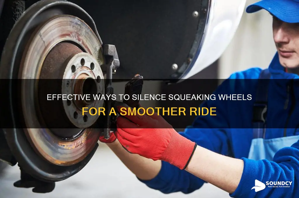 how reuduce squeaking sound of wheels
