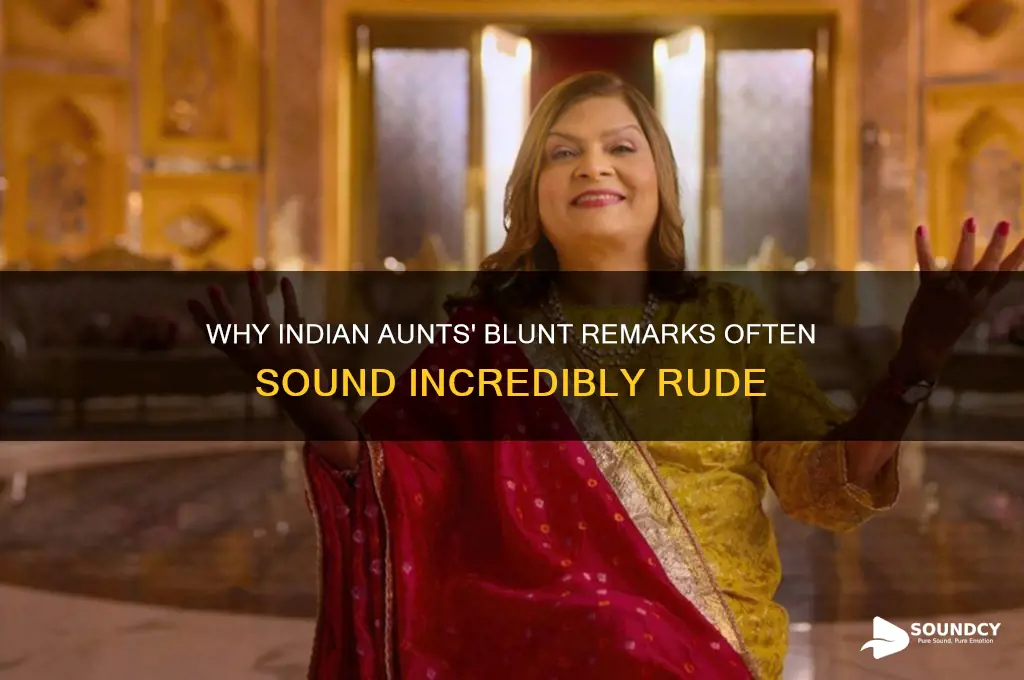how rude indian aunts sound