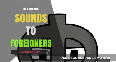 How Russian Sounds to Foreign Ears: A Linguistic Adventure
