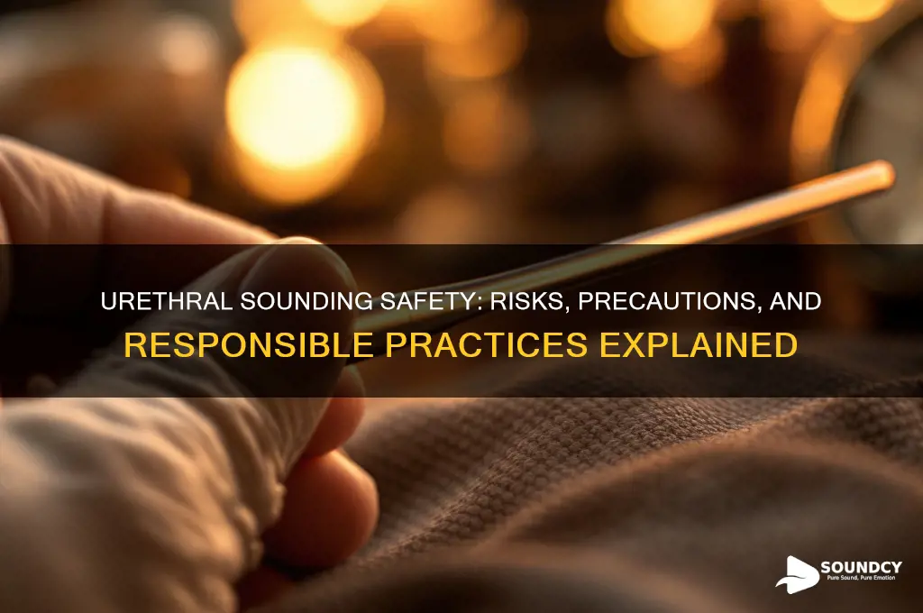 how safe is urethral sounding