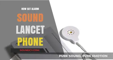 How to Set a Custom Alarm Sound on Your Lancet Phone