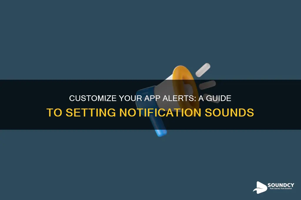 how set app notification sounds