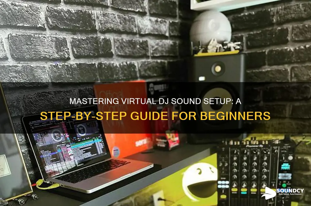 how setup virtual dj sound