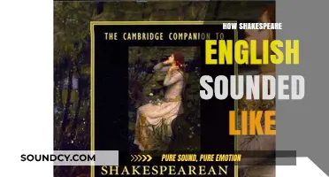 Unveiling Shakespeare's English: A Journey Through Early Modern Pronunciation