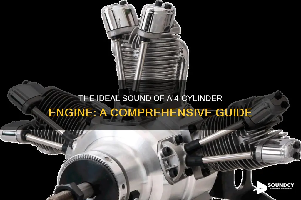 how should a 4 cylinder sound