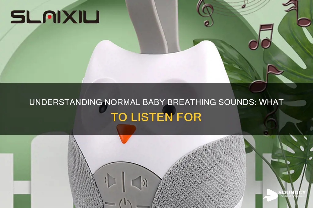 how should a baby sound breathing