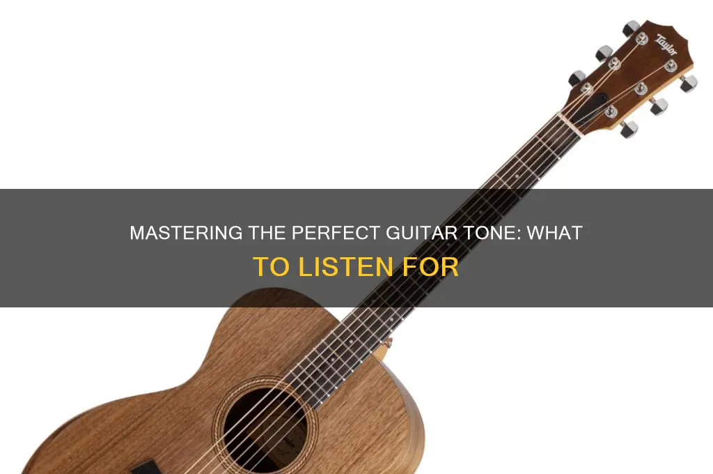 how should a guitar sound