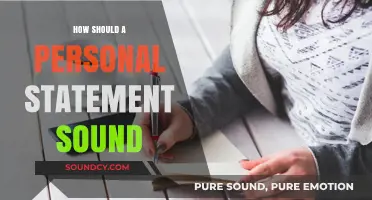 Crafting a Compelling Personal Statement: Tone, Style, and Impact Tips