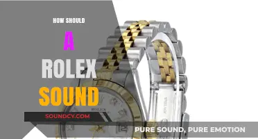 The Perfect Rolex Tick: Understanding the Ideal Sound of a Luxury Watch