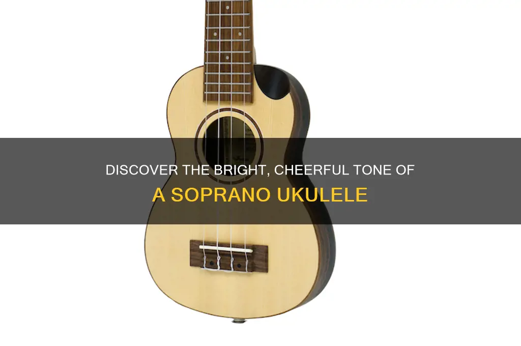 how should a soprano ukulele sound