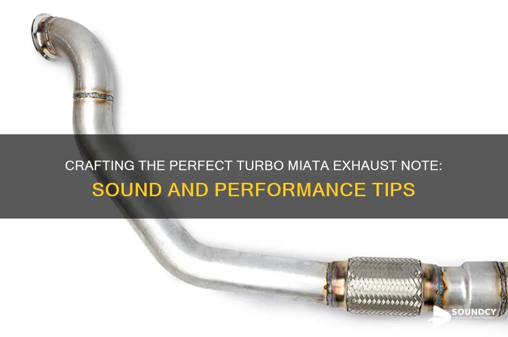 how should a turbo miata sound