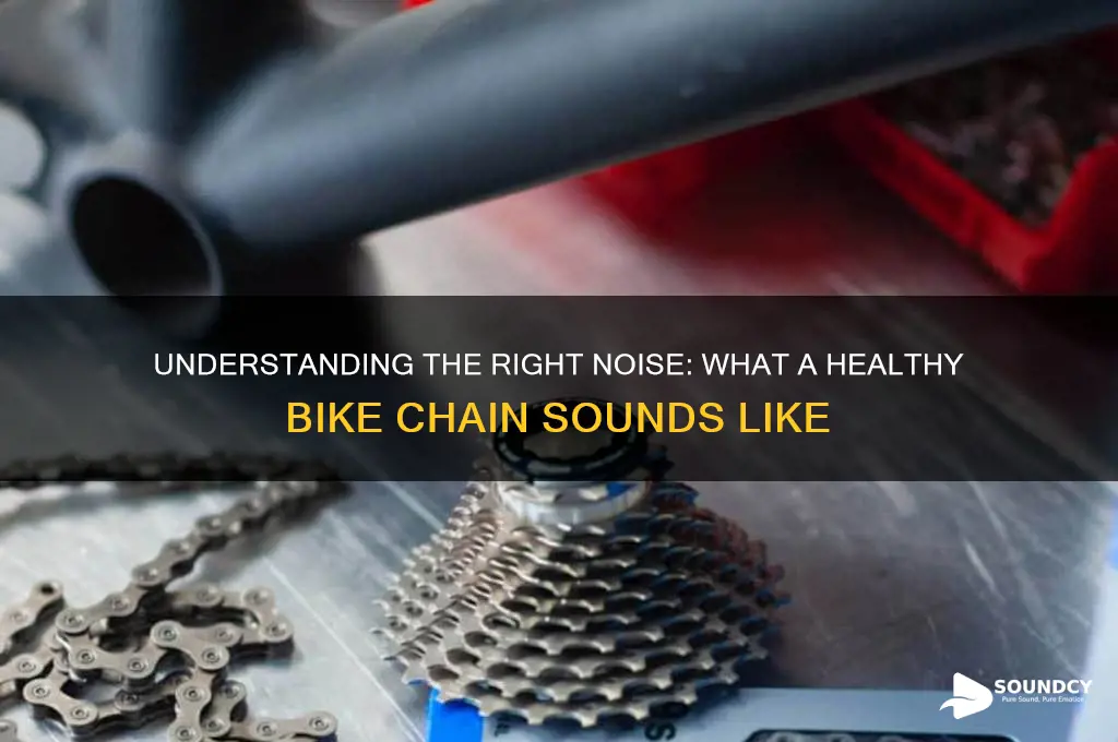 how should bike chains sound