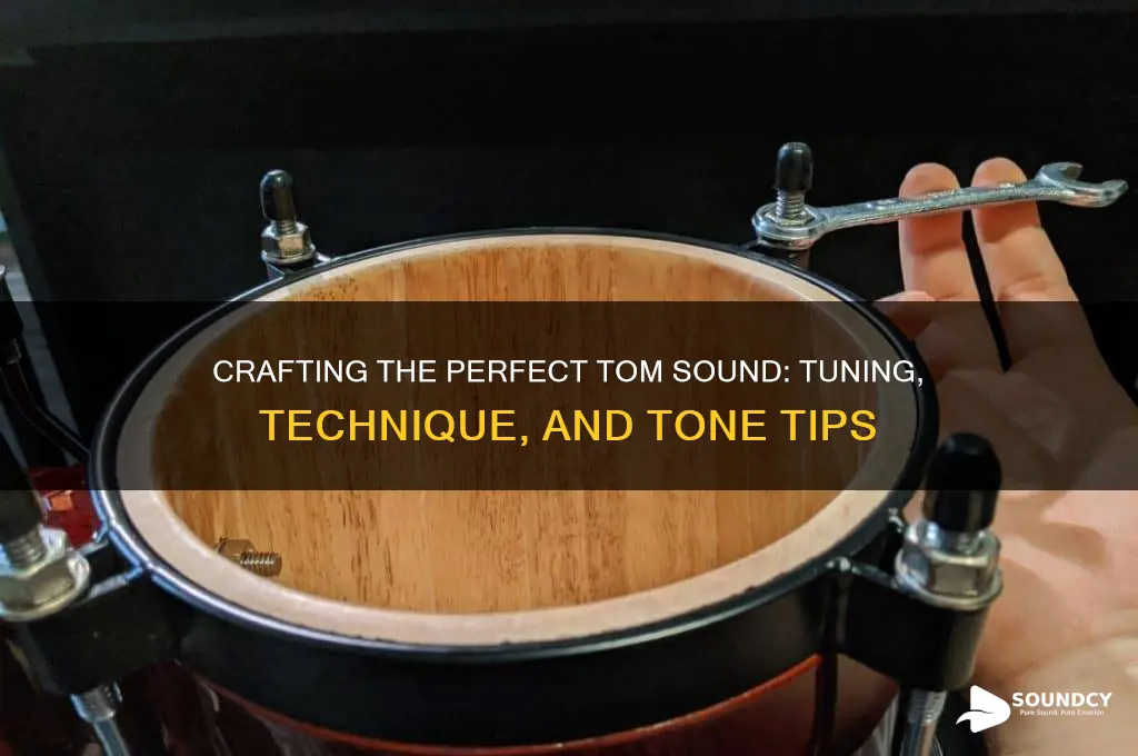 how should drumset toms sound