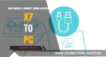 Connecting Sound Blaster X7 to PC: A Step-by-Step Guide