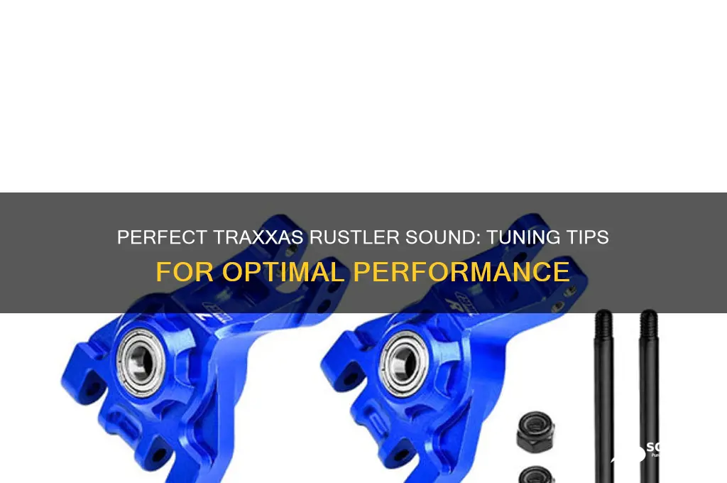 how should my traxxas rustler sound