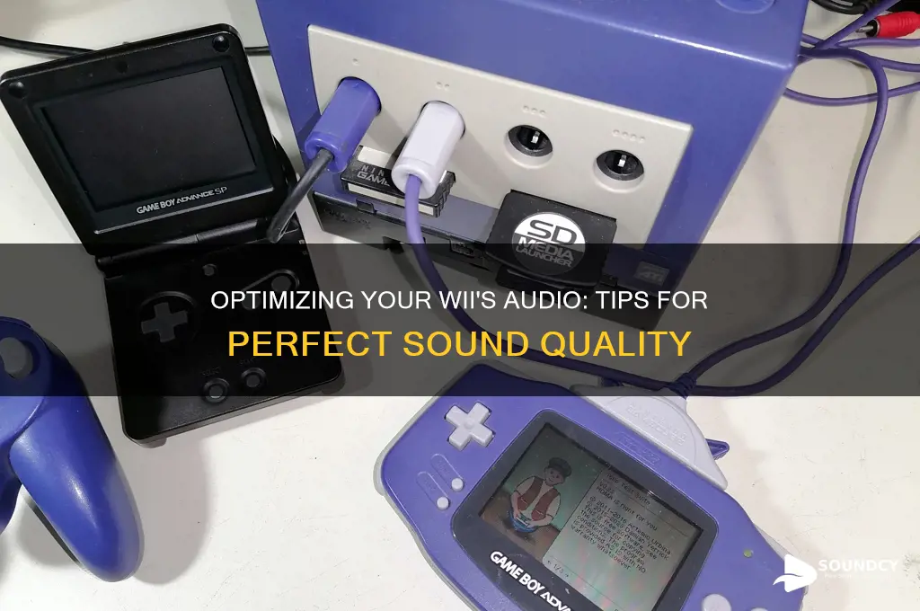 how should my wii sound