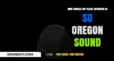 Optimal Speaker Placement for Immersive Soundscapes in Southern Oregon