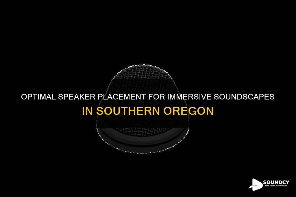 how should we place speakers in so oregon sound