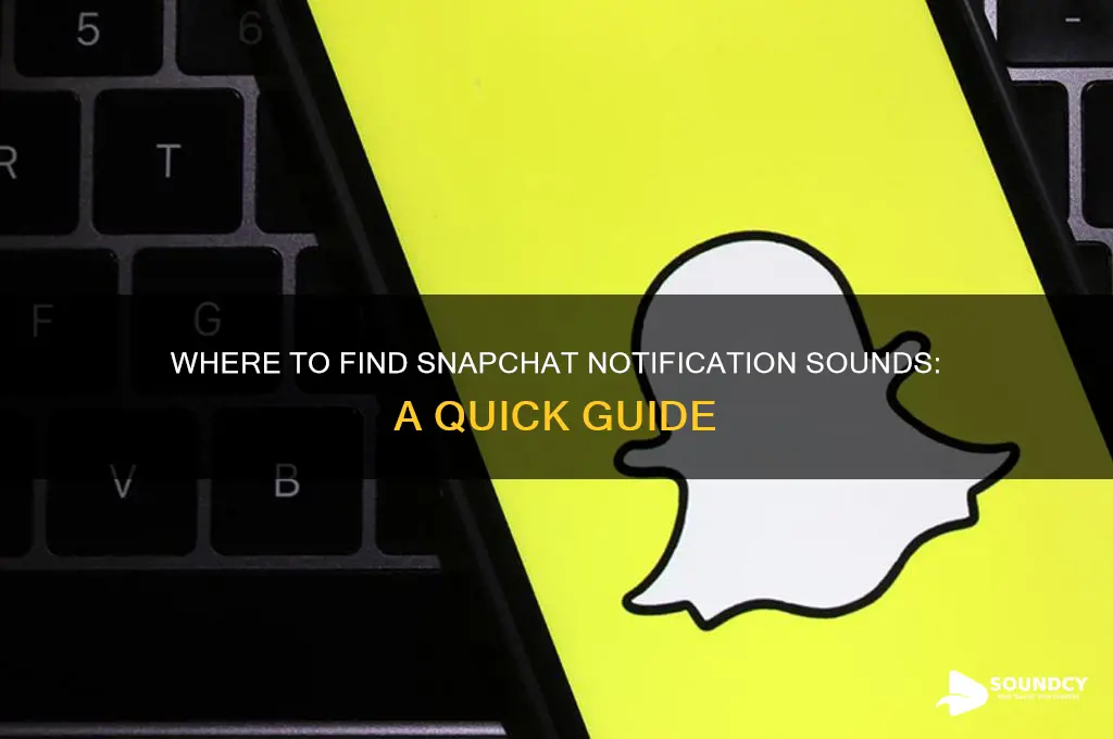 how snapchat notification sound location