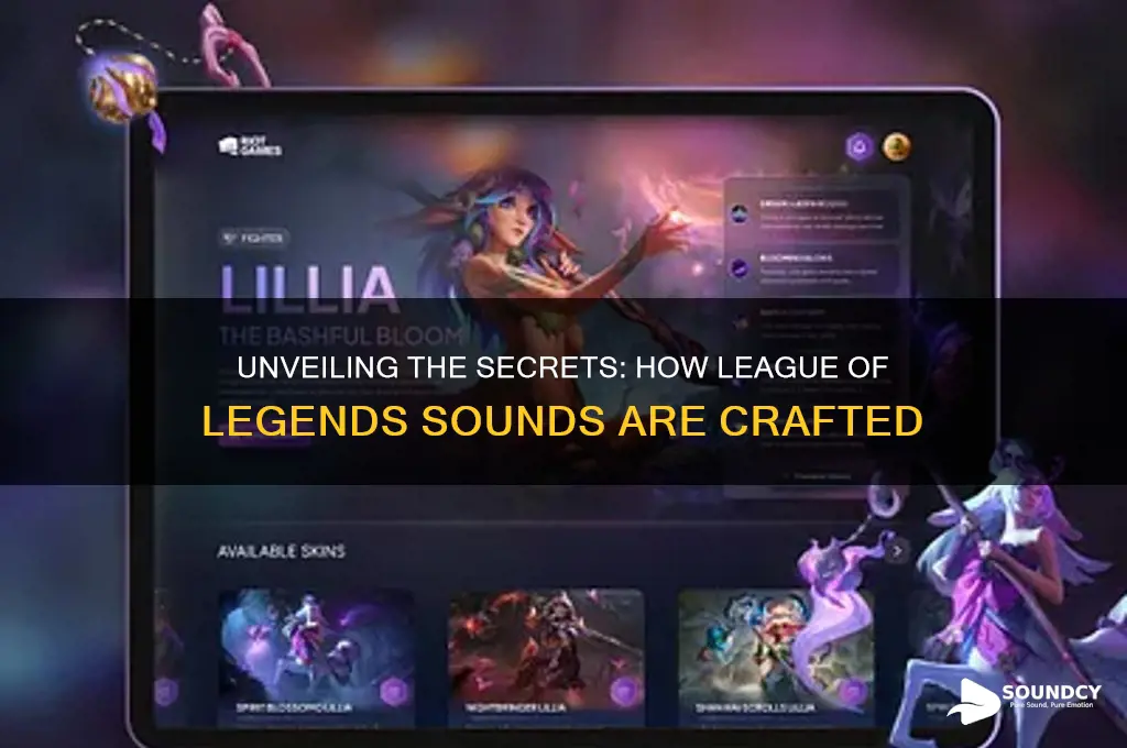 how some league sounds are made