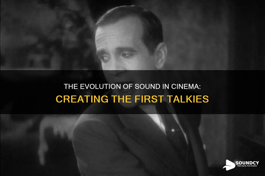 how sound films were created