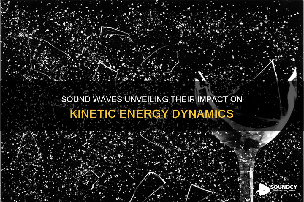 how sound influences kinetic energy