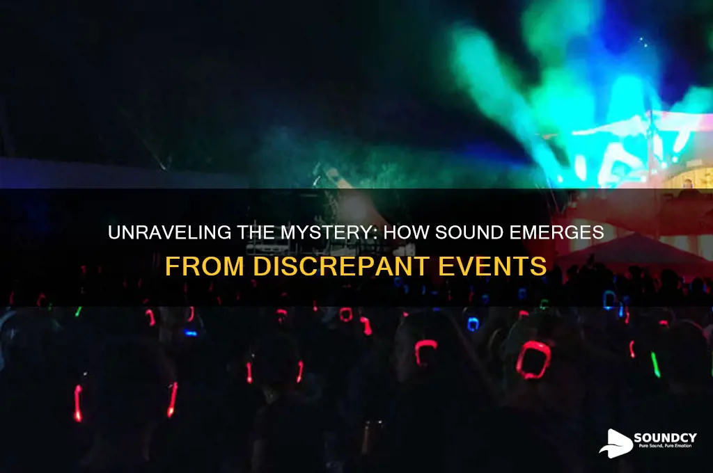 how sound is made discrepent event