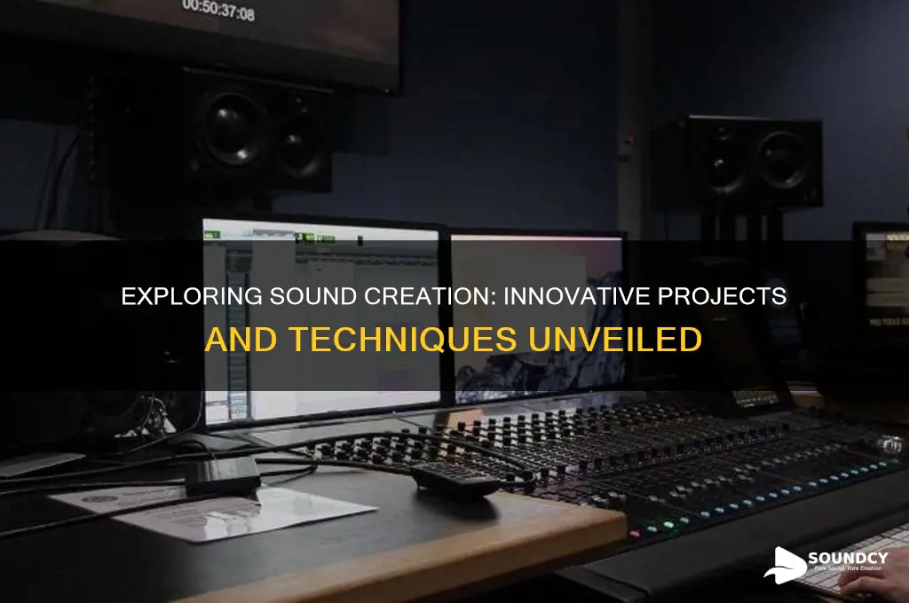 how sound is made projects