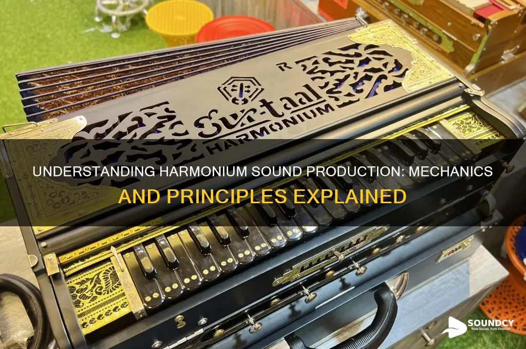how sound is produced in harmonium