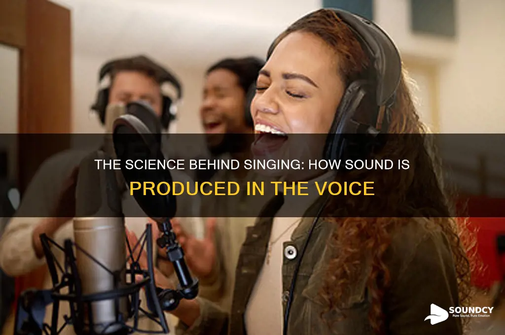 how sound is produced when singing