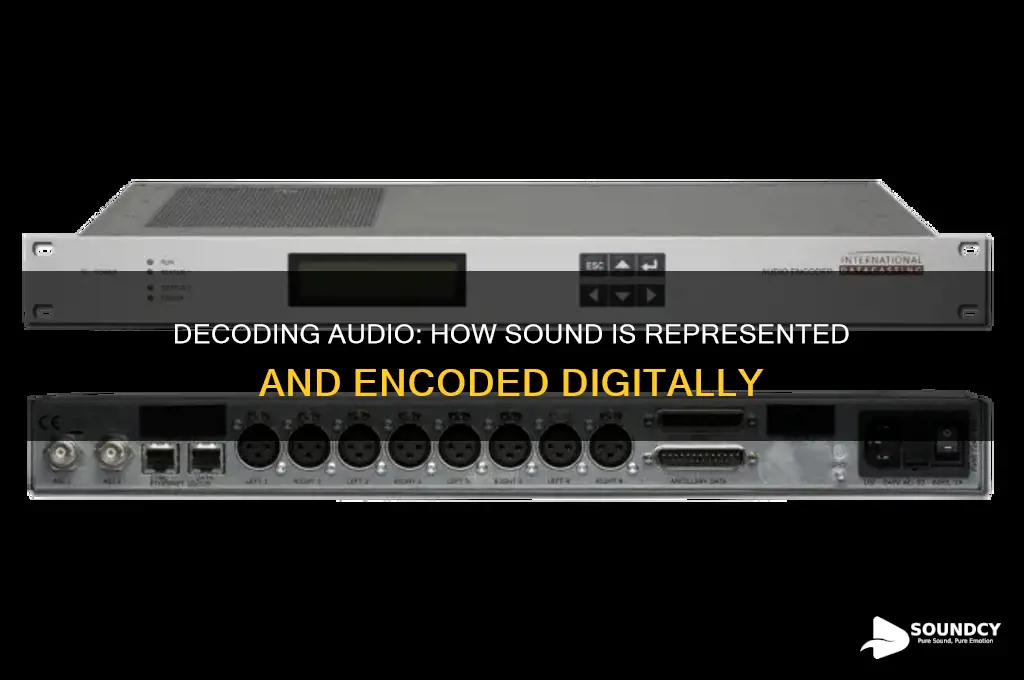 how sound is represented and encoded