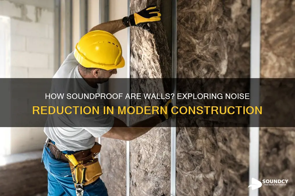 how sound proof are walls
