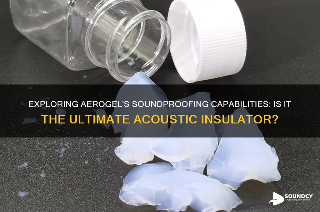 how sound proof is aerogel