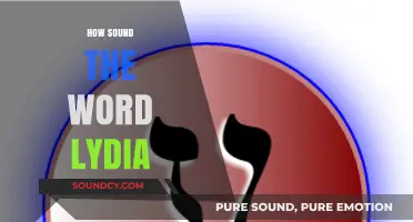 Exploring the Unique Sound and Pronunciation of the Name Lydia
