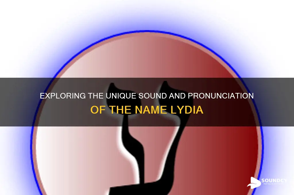 how sound the word lydia