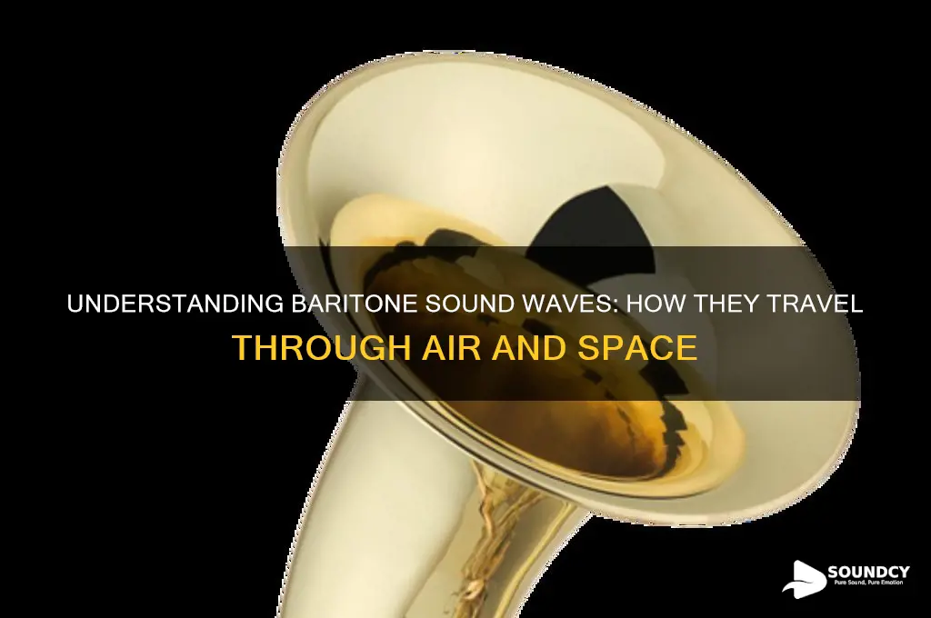 how sound travels from a baritone