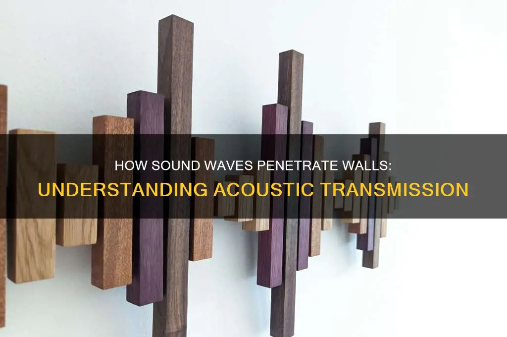 how sound travels through walls