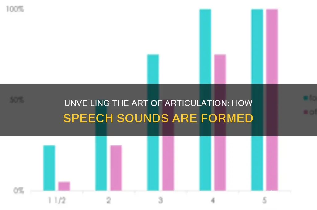 how speech sounds are formed