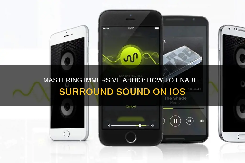 how surrond sound on ios
