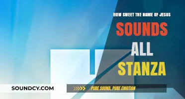 How Sweet the Name of Jesus Sounds: Exploring Every Stanza's Melody
