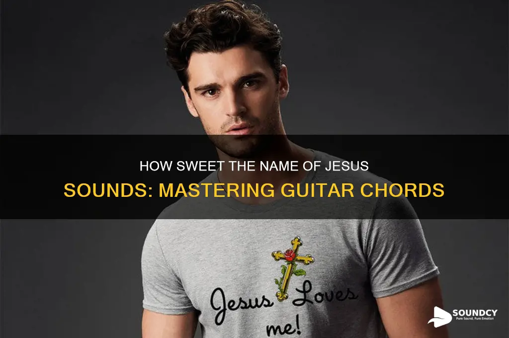how sweet the name of jesus sounds guitar chords